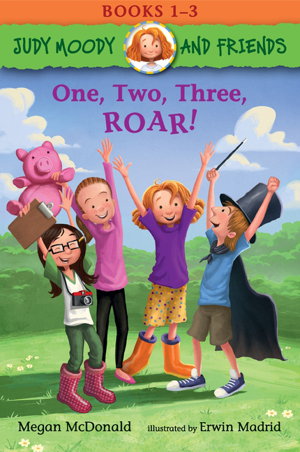 Cover art for Judy Moody and Friends One Two Three ROAR! Books 1-3