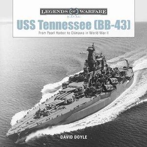 Cover art for USS Tennessee (BB43)