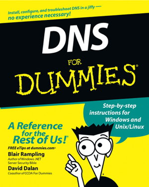 Cover art for DNS For Dummies