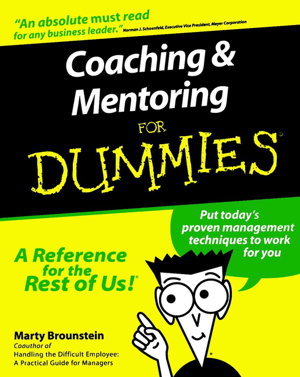 Cover art for Coaching and Mentoring For Dummies
