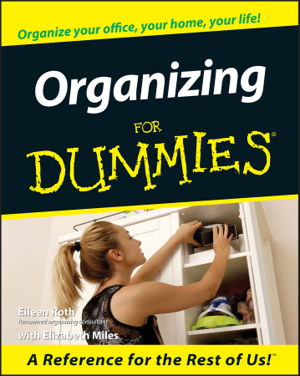 Cover art for Organizing for Dummies