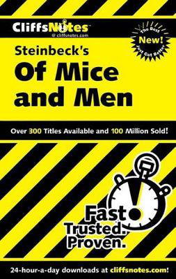 Cover art for CliffsNotes on Steinbeck's Of Mice and Men