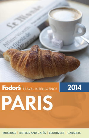 Cover art for Fodor's Paris 2014