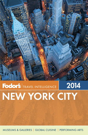 Cover art for Fodor's New York City 2014