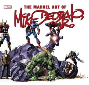 Cover art for The Marvel Art of Mike Deodato