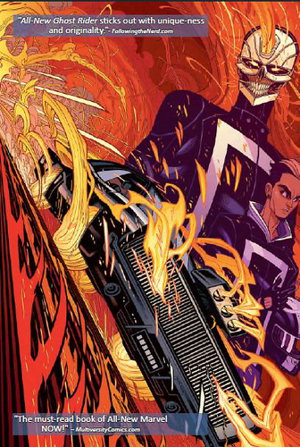Cover art for AllNew Ghost Rider Volume 1