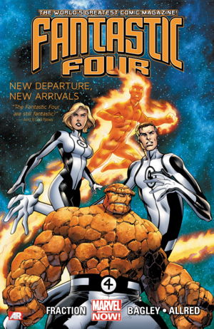 Cover art for Fantastic Four - Volume 1: New Departure, New Arrivals (Marvel Now)