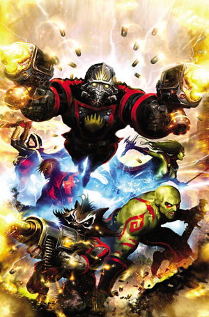 Cover art for Guardians of the Galaxy by Abnett & Lanning The Complete