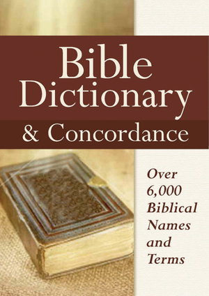 Cover art for Bible Dictionary and Concordance