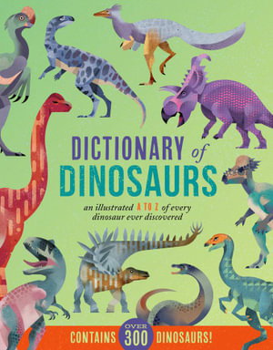 Cover art for Dictionary of Dinosaurs