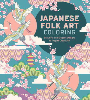 Cover art for Japanese Folk Art Coloring Book