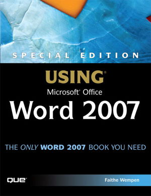Cover art for Special Edition Using Microsoft Office Word 2007