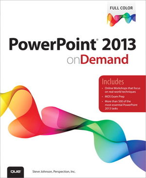 Cover art for PowerPoint 2013 on Demand