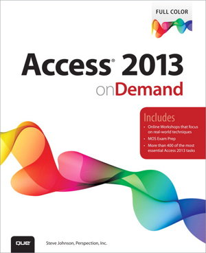 Cover art for Access 2013 On Demand