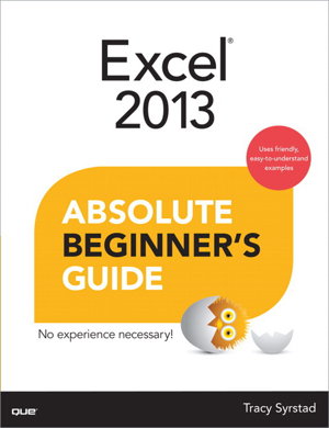 Cover art for Excel 2013 Absolute Beginner's Guide