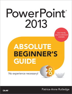 Cover art for PowerPoint 2013 Absolute Beginner's Guide