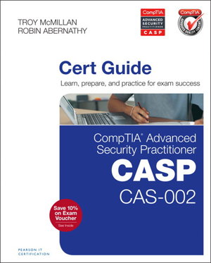Cover art for CompTIA Advanced Security Practitioner (CASP) CAS-002 Cert Guide