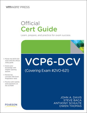 Cover art for VCP6-DCV Official Cert Guide VMware