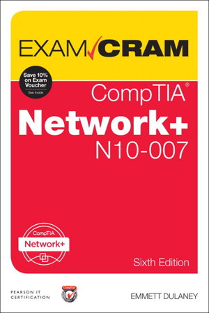 Cover art for CompTIA Network+ N10-007 Exam Cram