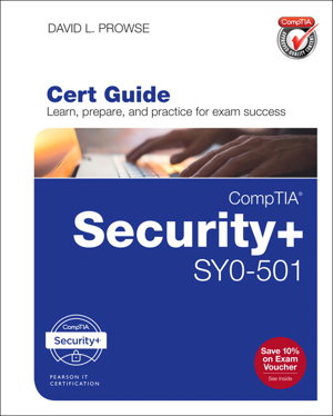 Cover art for Comptia Security+ Syo-501 Cert Guide