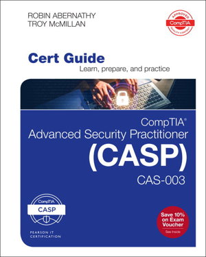 Cover art for CompTIA Advanced Security Practitioner (CASP) CAS-003 Cert Guide