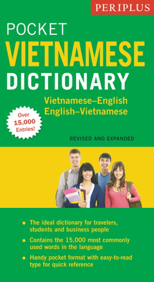 Cover art for Periplus Pocket Vietnamese Dictionary