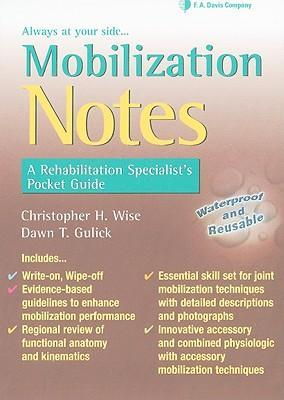 Cover art for Mobilization Notes A Rehabilitation Specialist's Pocket