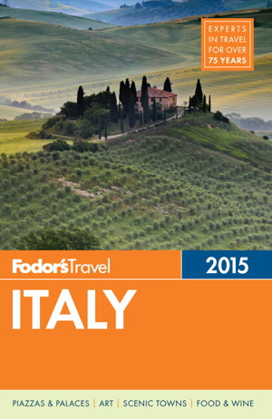 Cover art for Fodor's Italy 2015