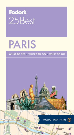 Cover art for Fodor's Paris 25 Best