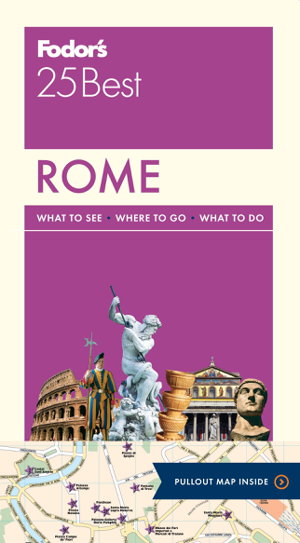 Cover art for Fodor's Rome 25 Best