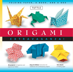 Cover art for Origami Extravaganza! Folding Paper, a Book, and a Box