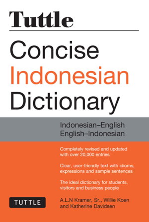 Cover art for Tuttle Concise Indonesian Dictionary