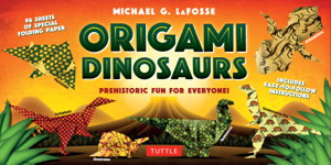 Cover art for Origami Dinosaurs Kit