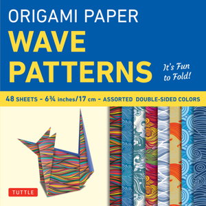 Cover art for Origami Paper - Wave Patterns - 6 3/4 inch - 48 Sheets