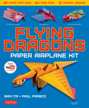 Cover art for Flying Dragons Paper Airplane Kit