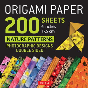 Cover art for Origami Paper 200 Sheets Nature Patterns 6" (15 CM)
