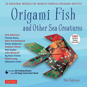 Cover art for Origami Fish and Other Sea Creatures Kit