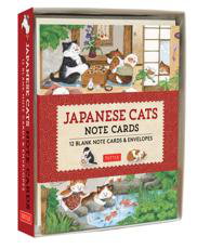 Cover art for Japanese Cats Note Cards