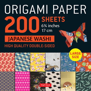 Cover art for Origami Paper 200 sheets Japanese Washi Patterns 6.75 inch