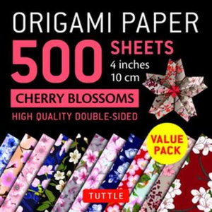 Cover art for Origami Paper 500 sheets Cherry Blossoms 4" (10 cm)