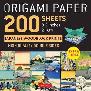 Cover art for Origami Paper 200 sheets Japanese Woodblock Prints 8 1/4"