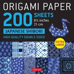 Cover art for Origami Paper 200 sheets Japanese Shibori 8 1/4" (21 cm)