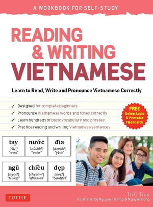 Cover art for Reading & Writing Vietnamese A Workbook for Self-Study Learnto Read Write and Pronounce Vietnamese Correctly