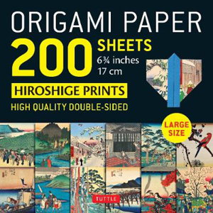 Cover art for Origami Paper 200 sheets Hiroshige Prints 6 3/4" (17cm)