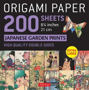 Cover art for Origami Paper 200 sheets Japanese Garden Prints
