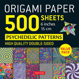 Cover art for Origami Paper 500 sheets Psychedelic Patterns 15 cm