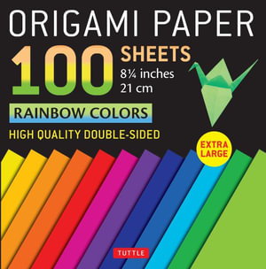 Cover art for Origami Paper 100 sheets Rainbow Colors 21 cm
