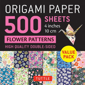 Cover art for Origami Paper 500 sheets Flower Patterns 4" (10 cm)