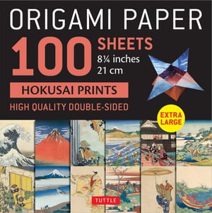 Cover art for Origami Paper 100 sheets Hokusai Prints 8 1/4' (21 cm)