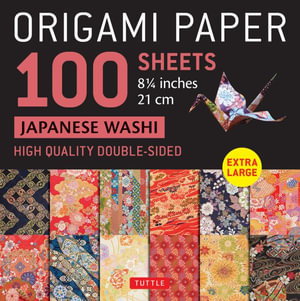 Cover art for Origami Paper 100 sheets Japanese Washi 8 1/4" (21 cm)